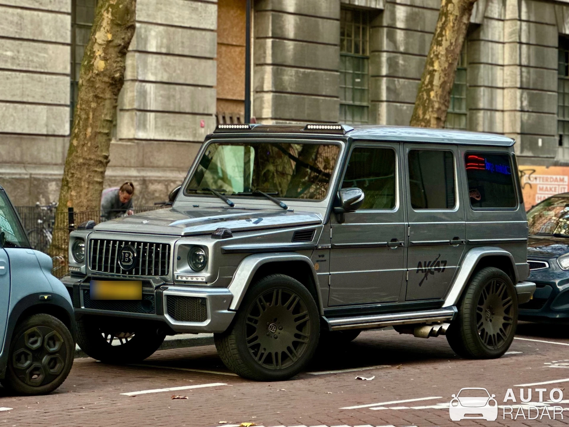 Mercedes-Benz Brabus G 800 spotted in Rotterdam