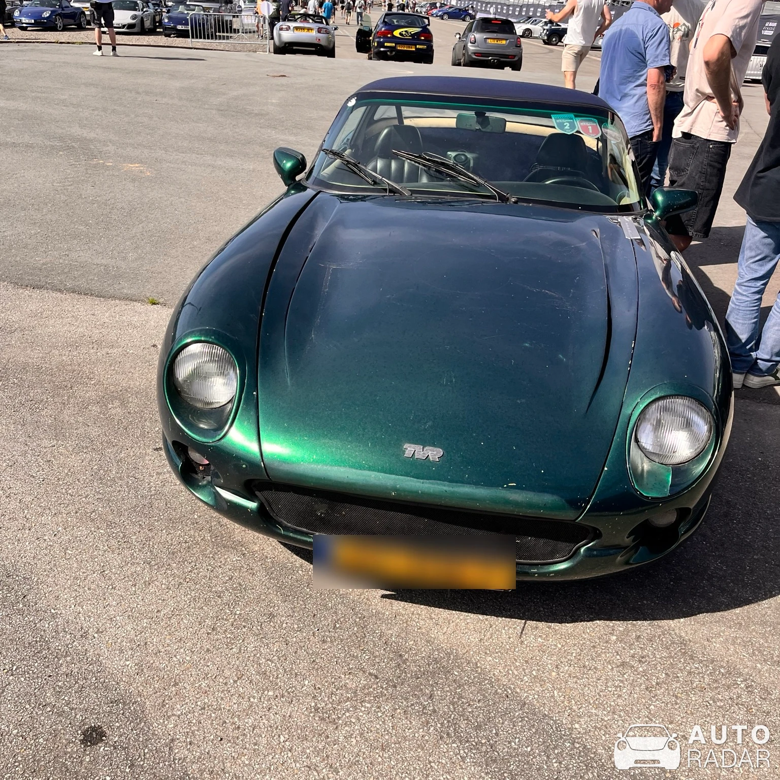TVR Griffith spotted in Stavelot