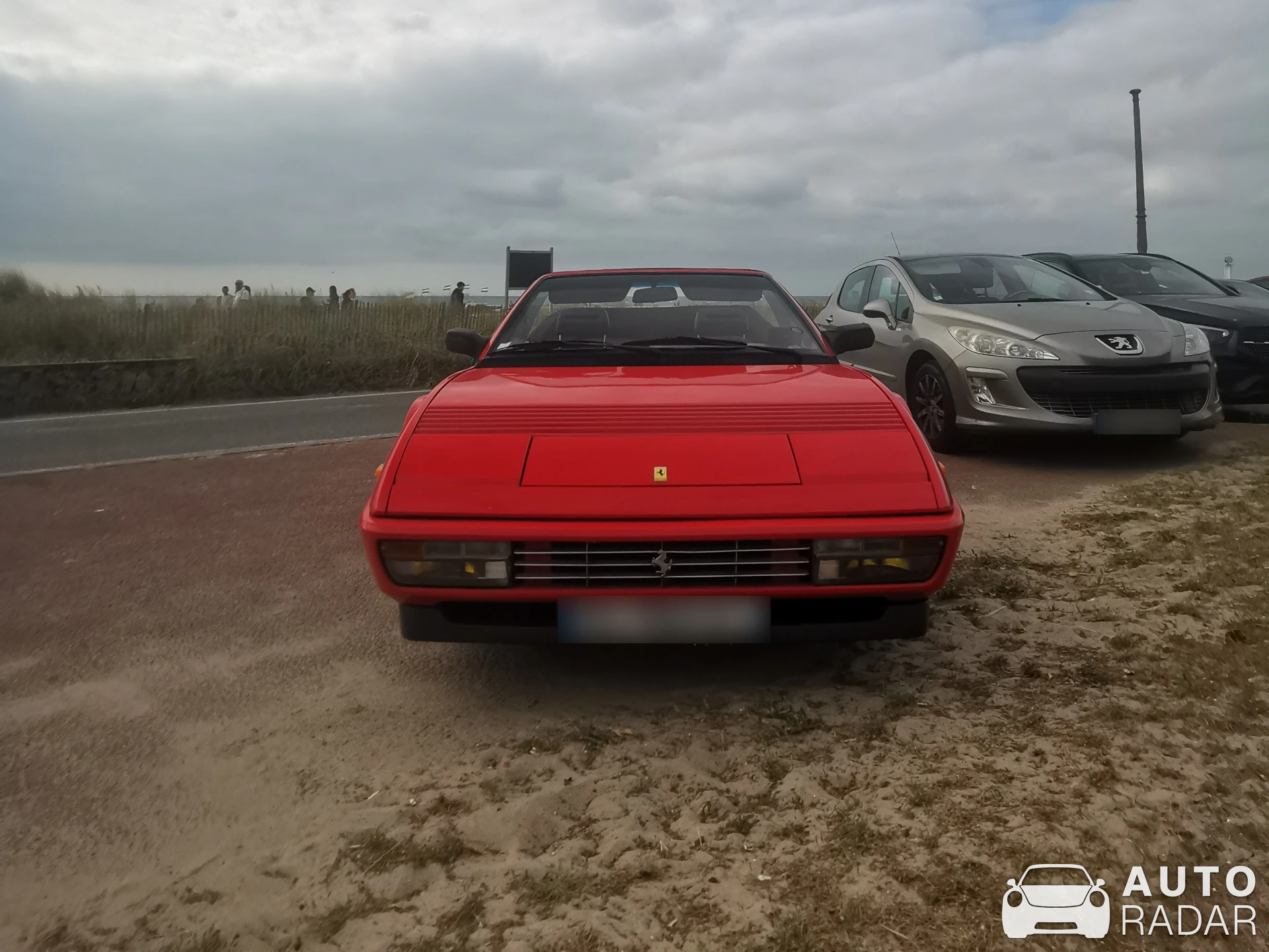 Ferrari Mondial 3.2 Cabriolet spotted in Le Touquet-Paris-Plage