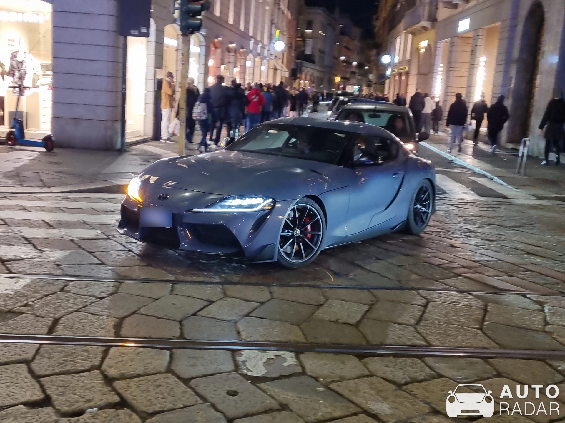 Toyota GR Supra A90 spotted in Milano, Italy
