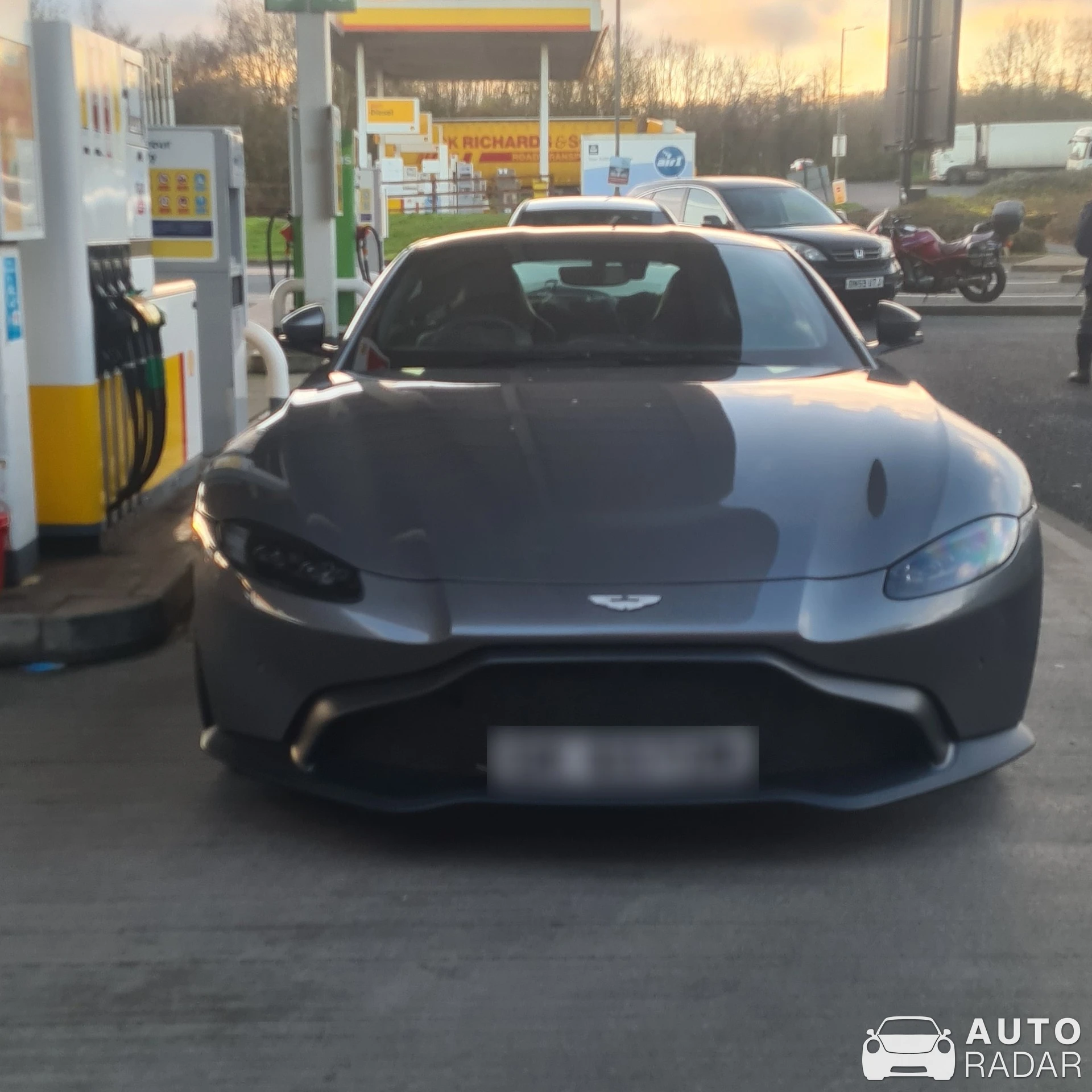 Aston Martin V8 Vantage spotted in Shropshire, United Kingdom