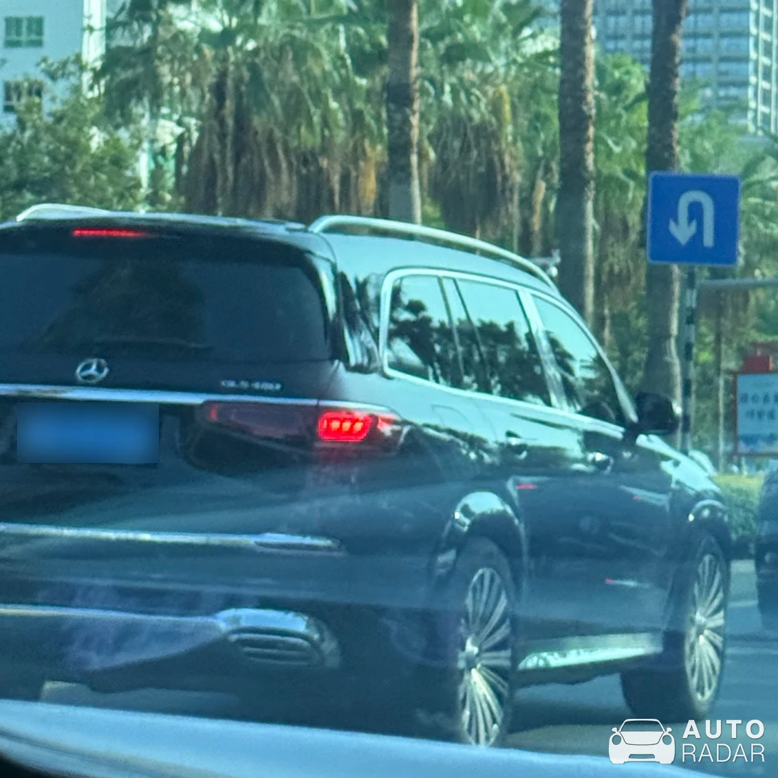 Mercedes-AMG GLS 63 X167 spotted in San Ya Shi