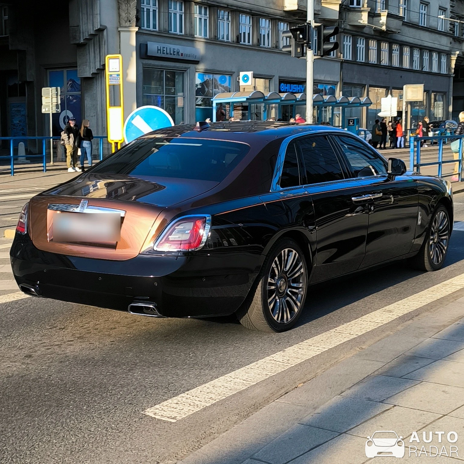 Rolls-Royce Ghost II Amber Roads spotted in Moravská Ostrava a Přívoz, Česko