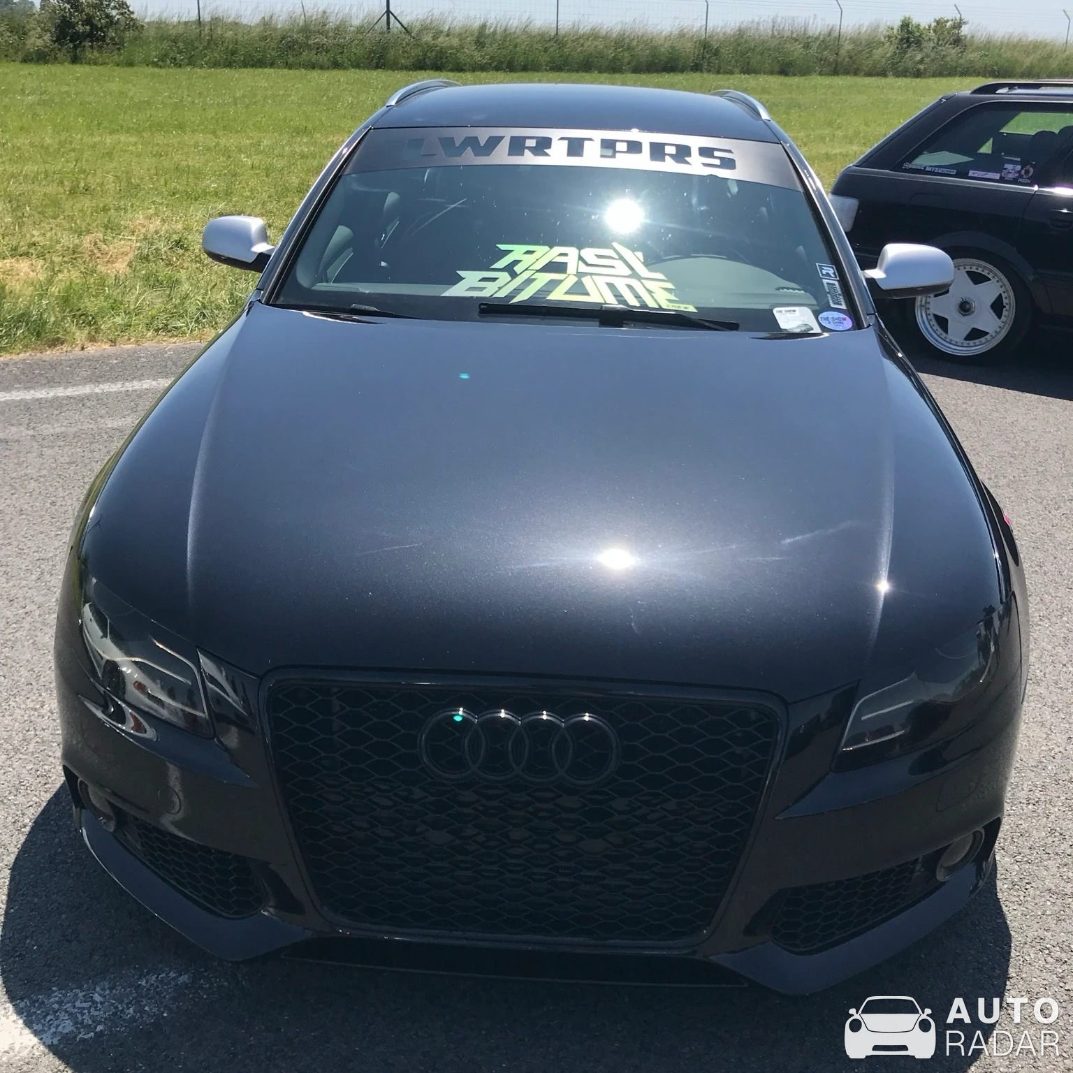 Audi RS4 Avant B8 spotted in Le Mans, France