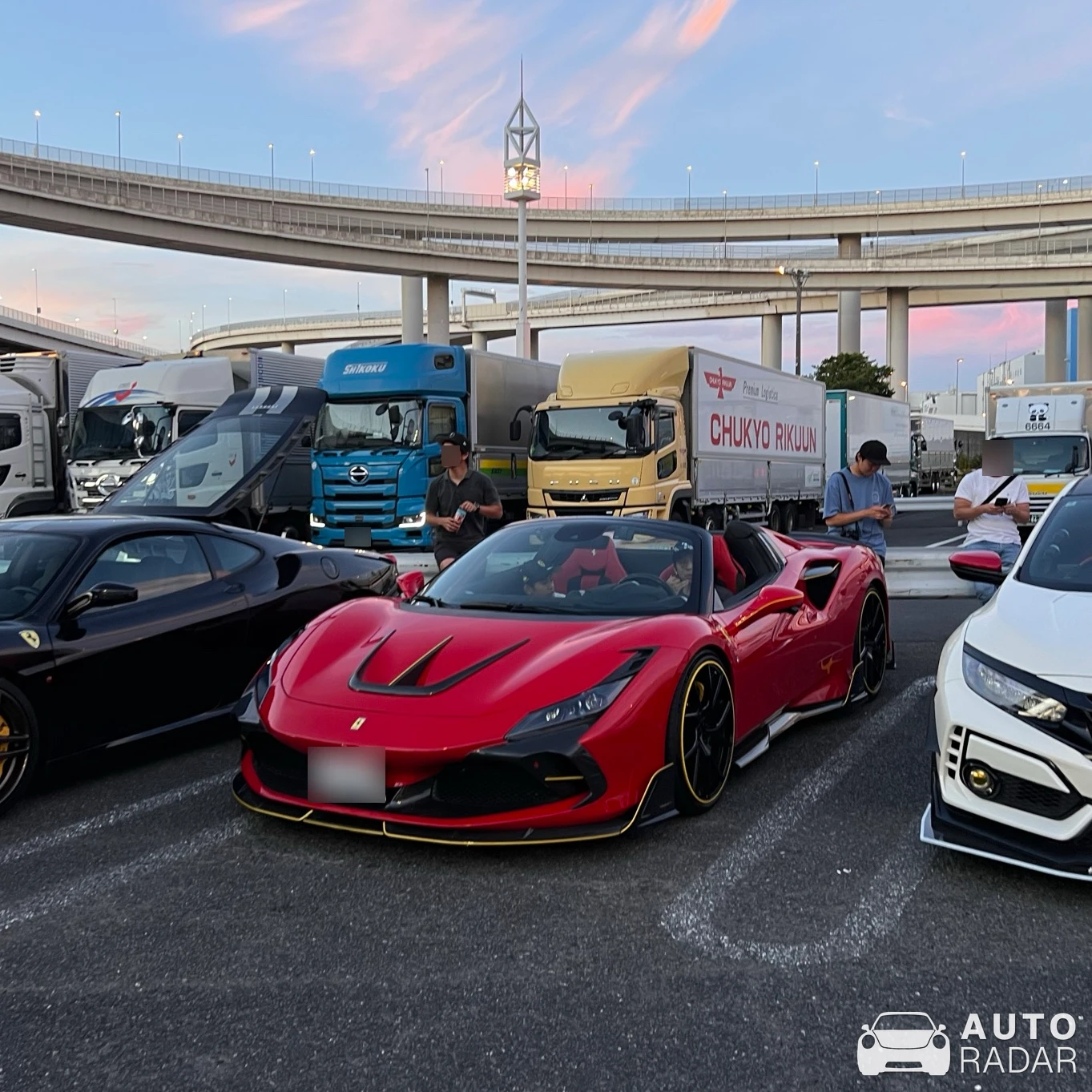 Ferrari F8 Spider Mansory spotted in Yokohama, Japon