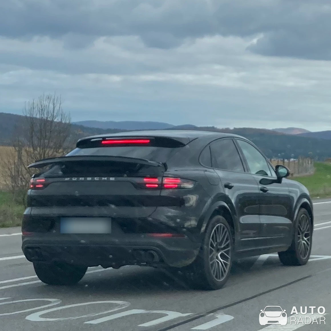 Porsche Cayenne Coupé spotted in Lovčica - Trubín, Slovensko
