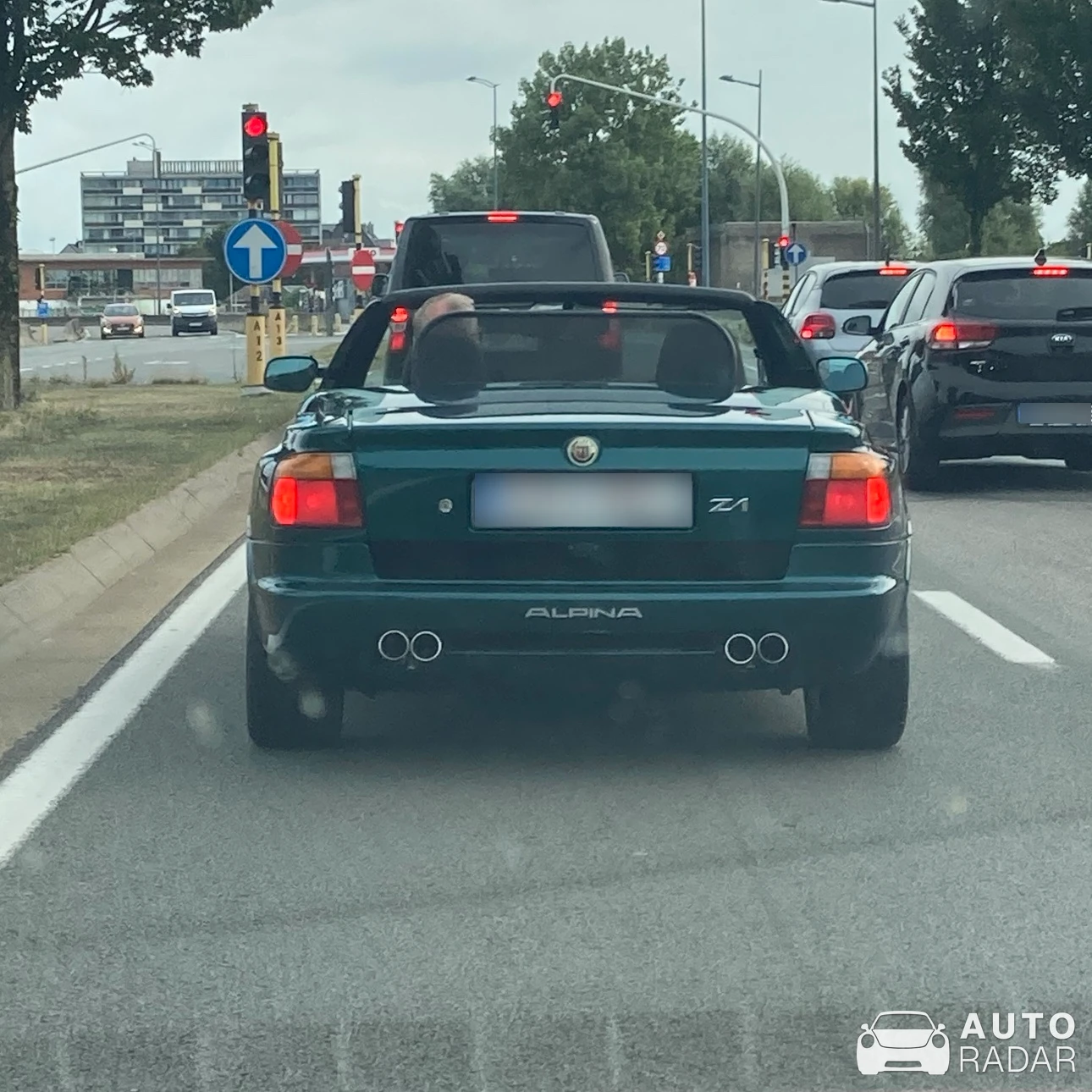 Alpina RLE Roadster spotted in Oostende