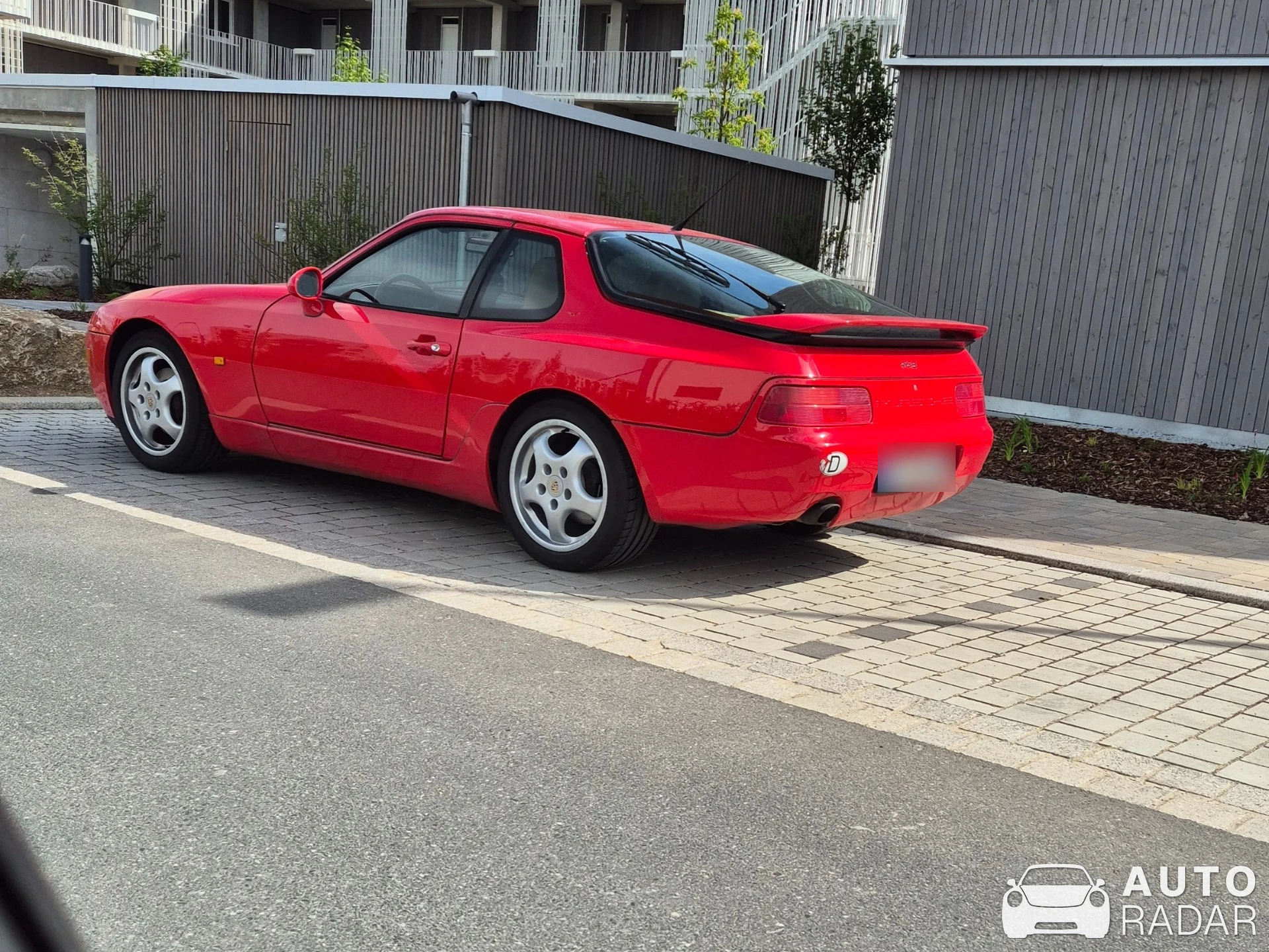 Porsche 968 spotted in Würzburg