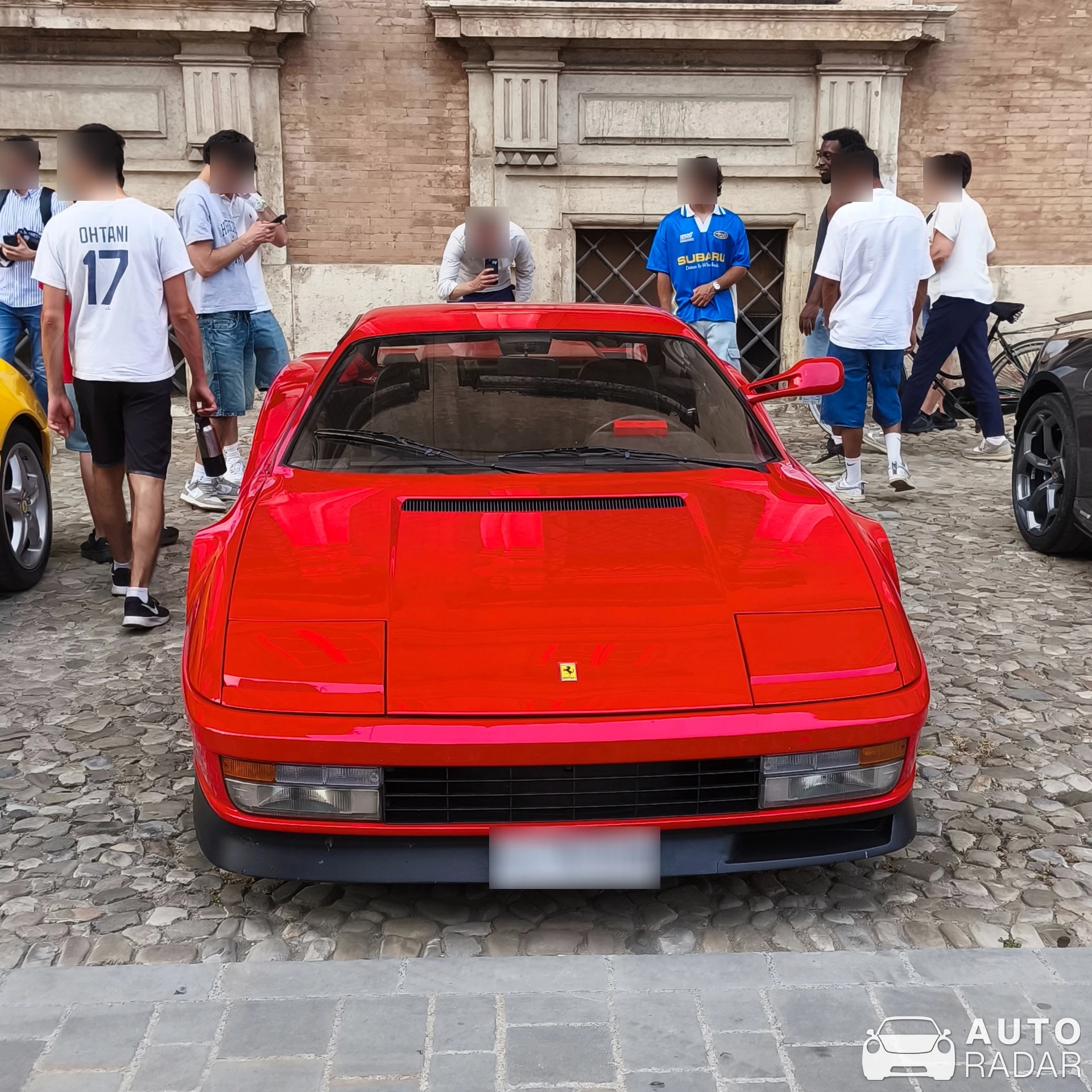 Ferrari Testarossa Monospecchio spotted in Modena