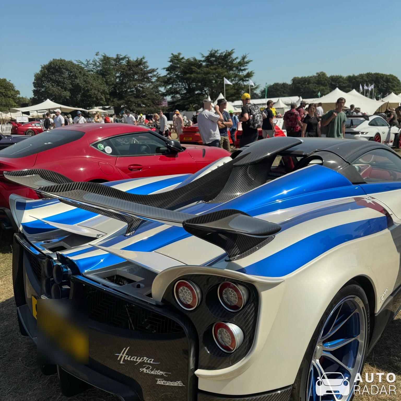 Pagani Huayra Roadster BC Tempesta spotted in Chichester