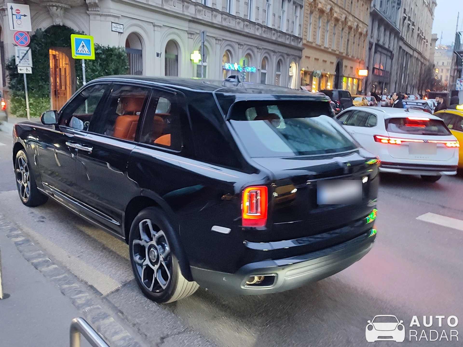 Rolls-Royce Cullinan spotted in Budapest, Hungary