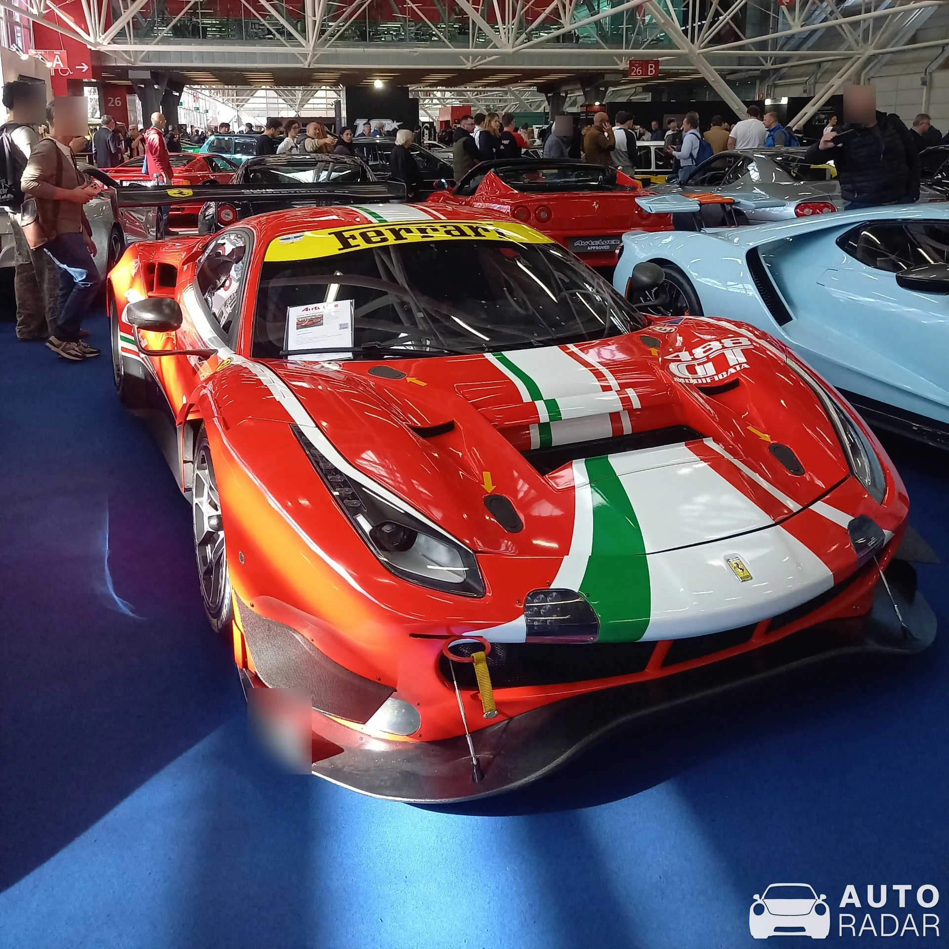 Ferrari 488 GT3 Evo 2020 spotted in Bologna