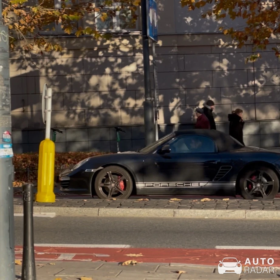 Porsche 981 Boxster spotted in Warszawa, Poland