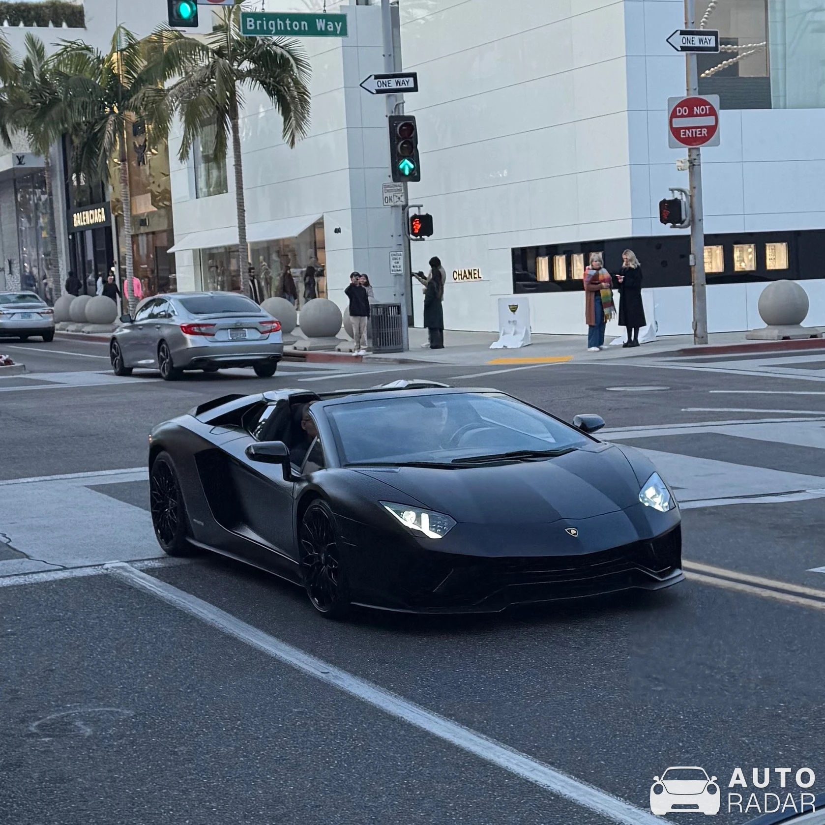 Lamborghini Aventador S LP740-4 Roadster spotted in Beverly Hills, United States
