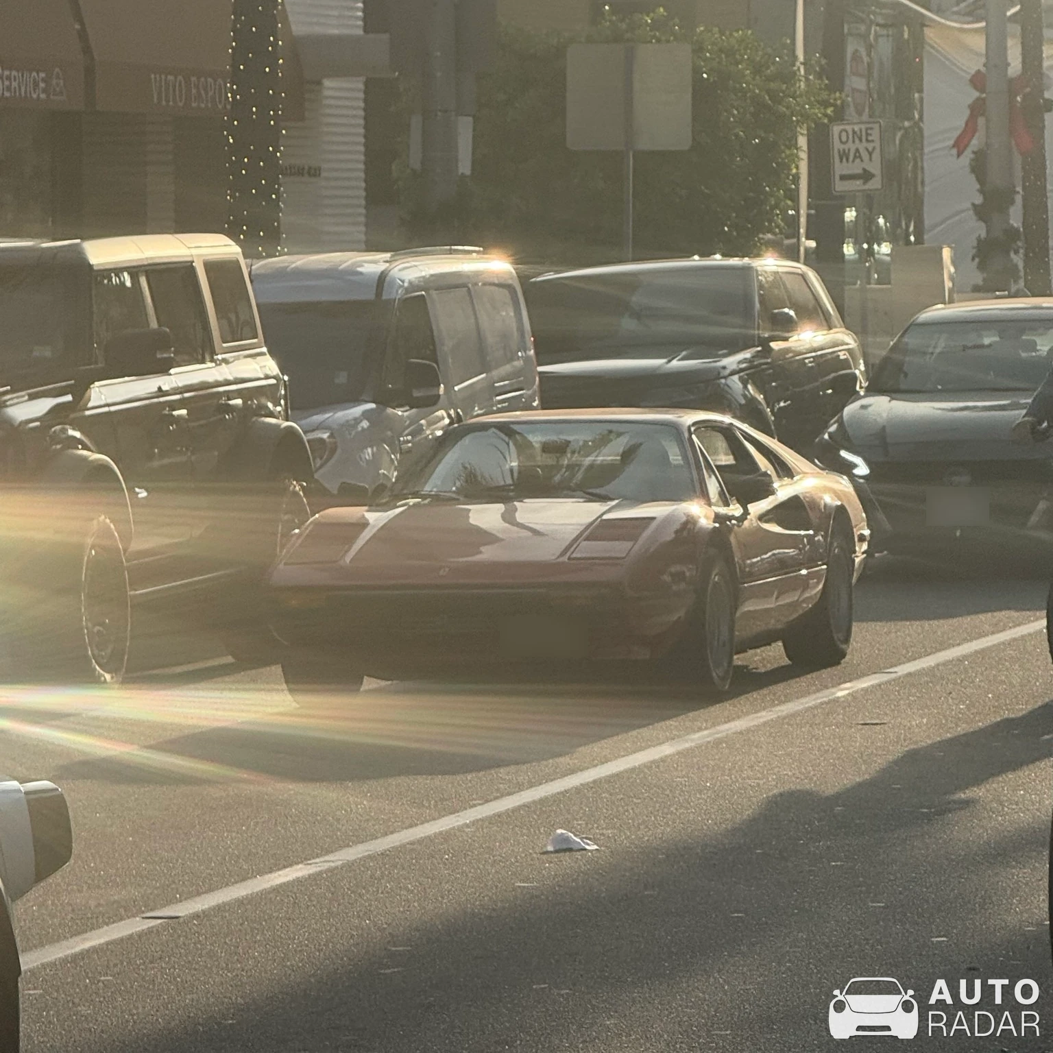 Ferrari 308 GTBi spotted in Beverly Hills