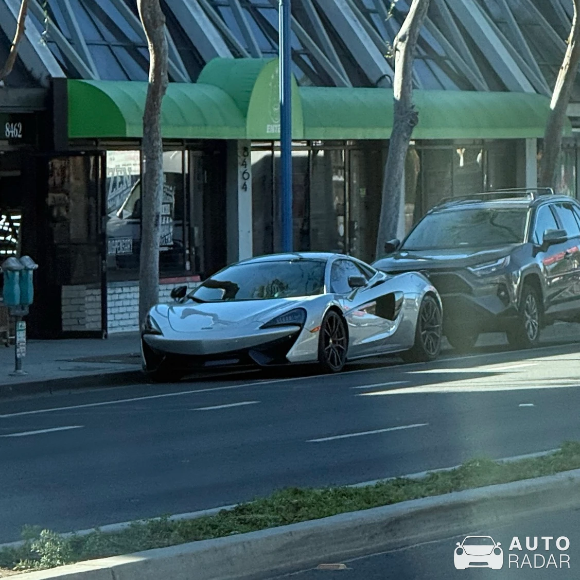 McLaren 570S Spider spotted in West Hollywood, United States