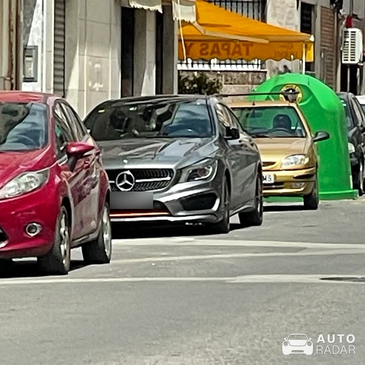 Mercedes-AMG CLA 45 C117 OrangeArt Edition spotted in Elx