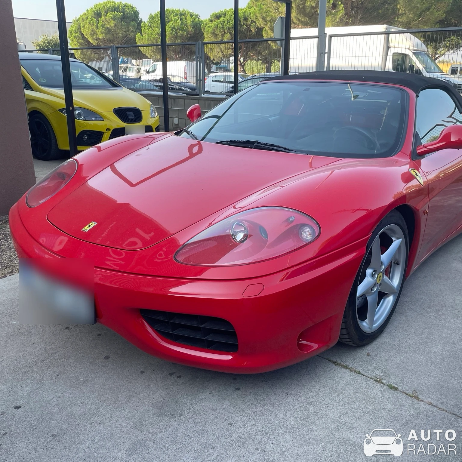 Ferrari 360 Spider spotted in Castelló d'Empúries, Espanya