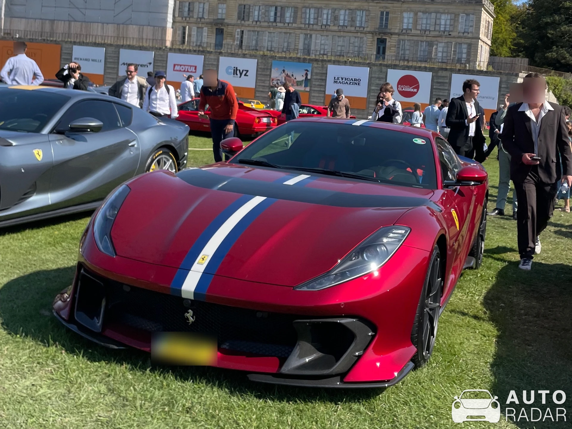 Ferrari 812 Competizione spotted in Chantilly, France