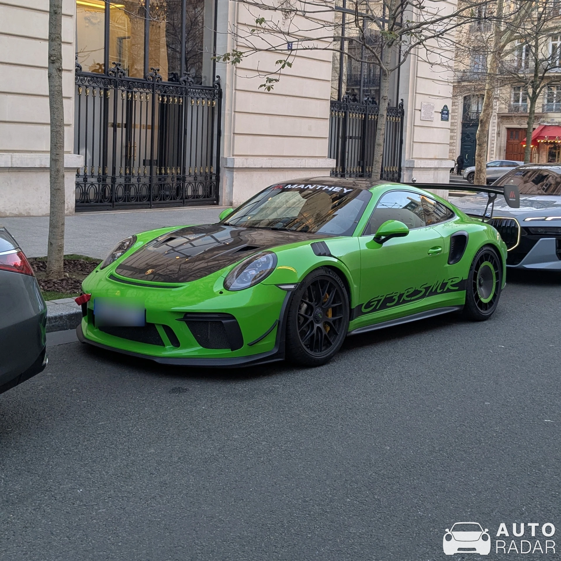 Porsche 991 GT3 RS MkI MR spotted in Paris
