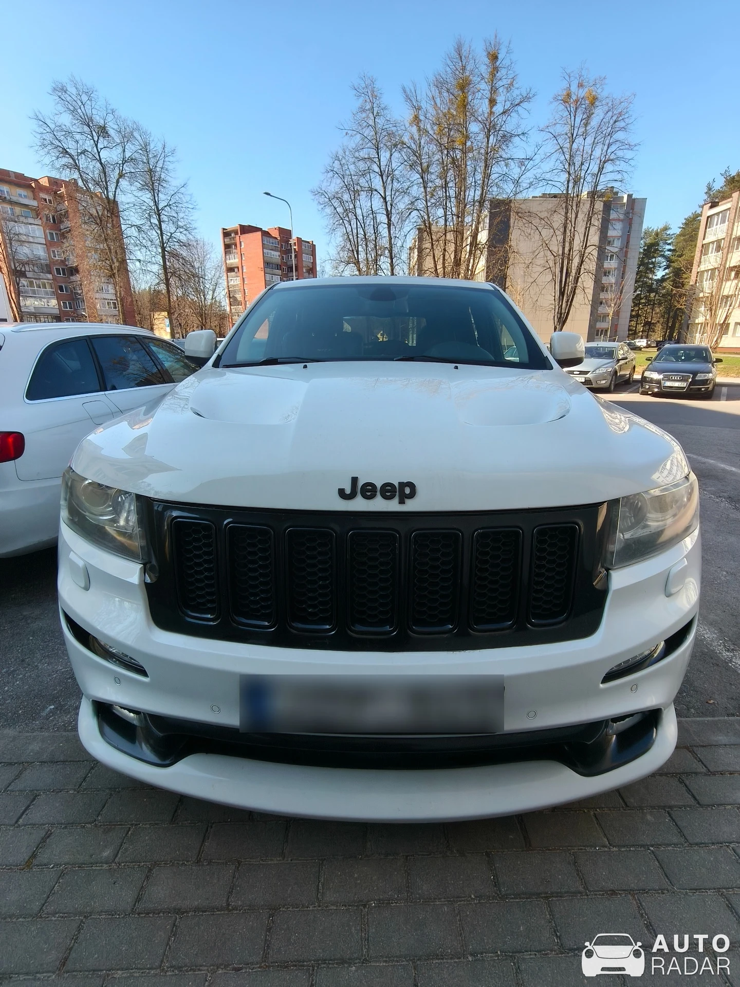 Jeep Grand Cherokee SRT-8 2012 spotted in Druskininkai