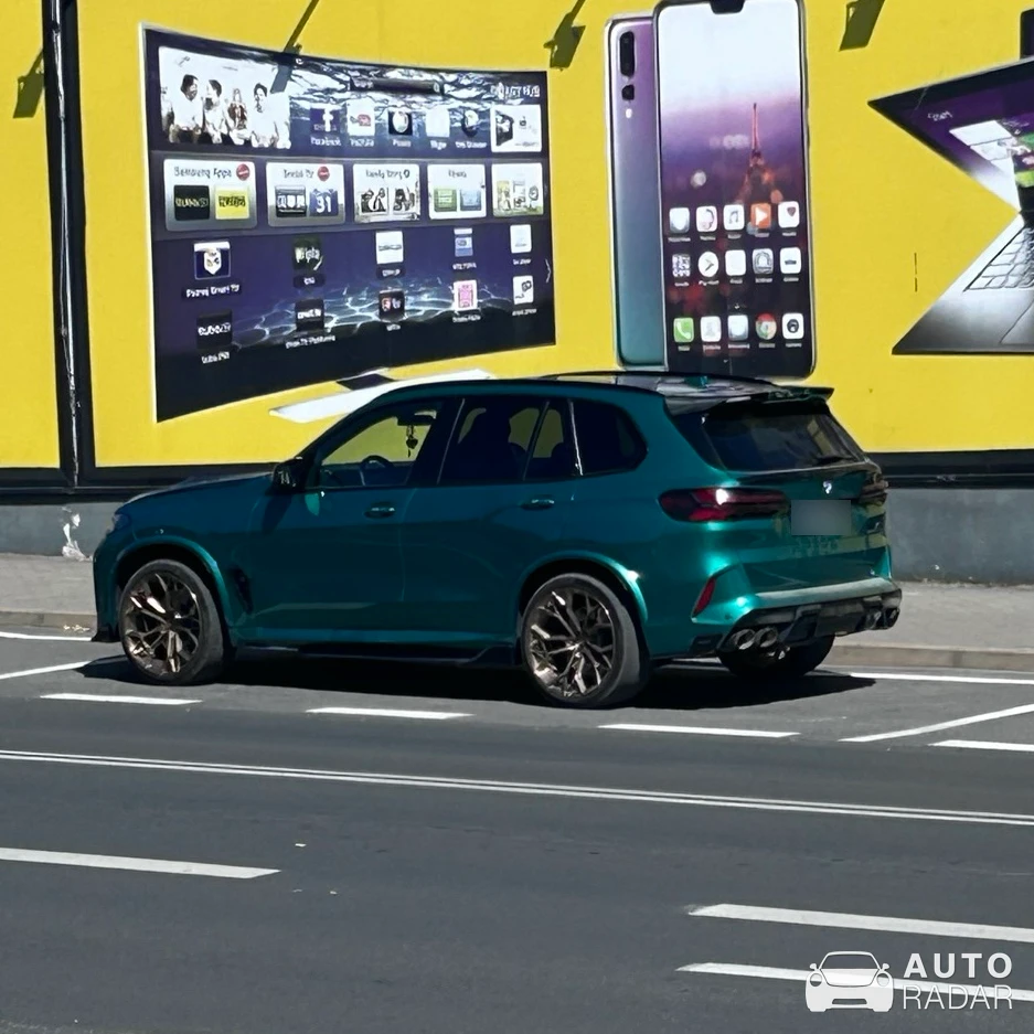 BMW X5 M F95 Competition spotted in Żary