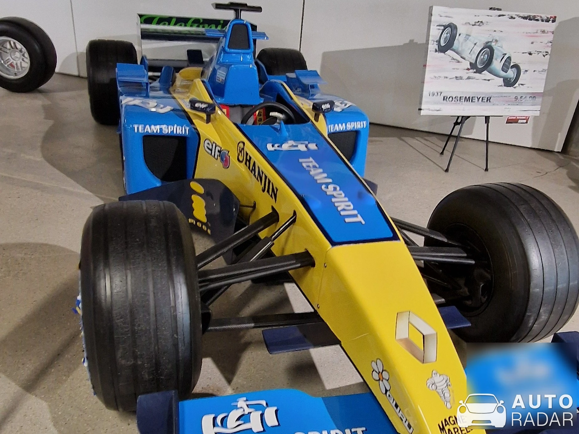 Renault R23 spotted in Langenthal