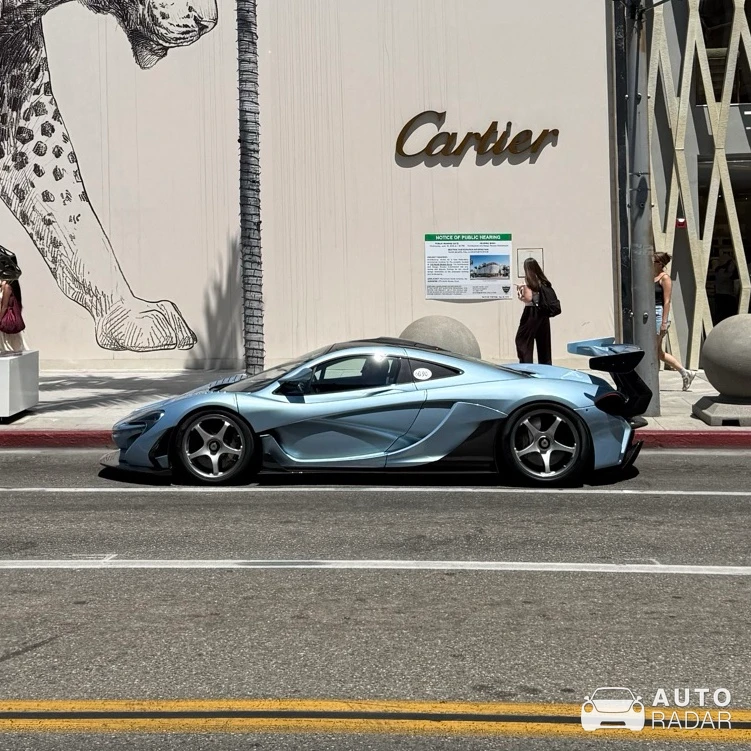 McLaren P1 HDK spotted in Beverly Hills