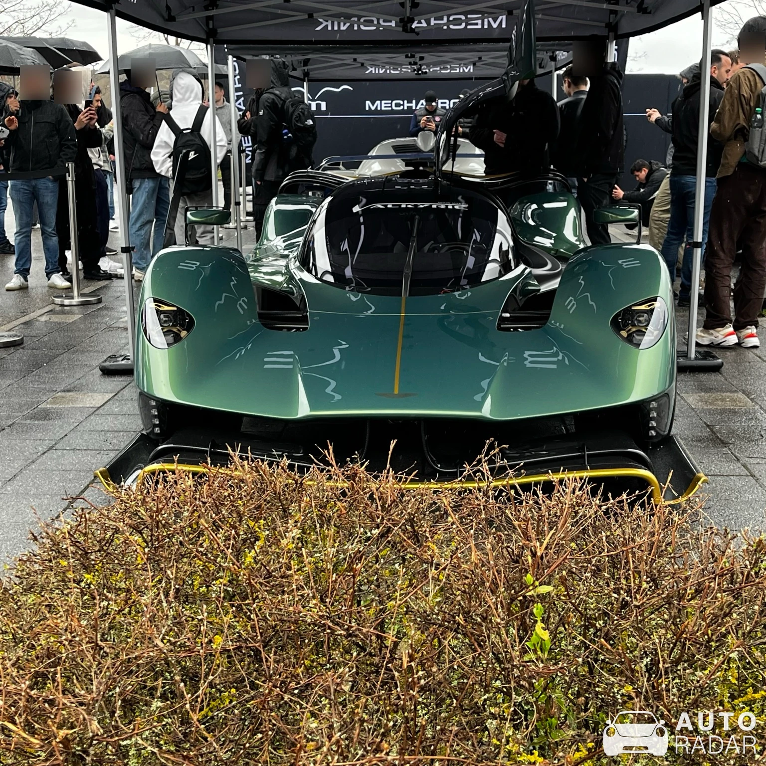 Aston Martin Valkyrie AMR PRO spotted in Böblingen