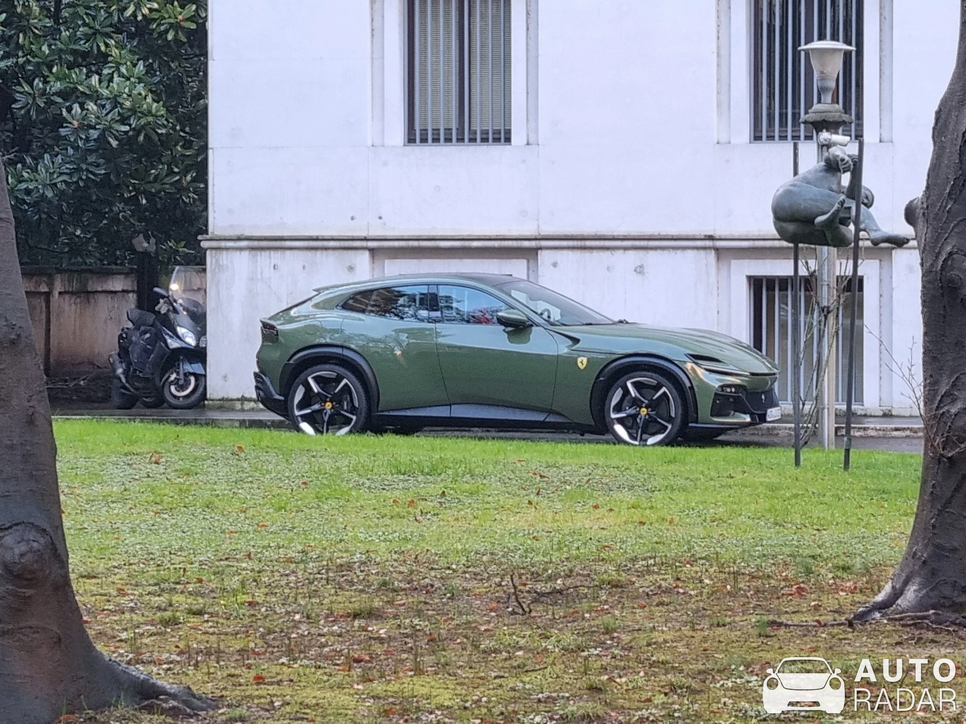 Ferrari Purosangue spotted in Milano, Italy