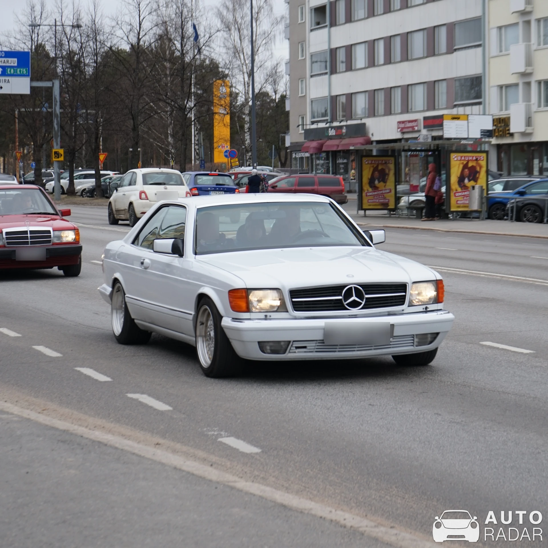 Mercedes-Benz S-Klasse Coupe C126 spotted in Oulu