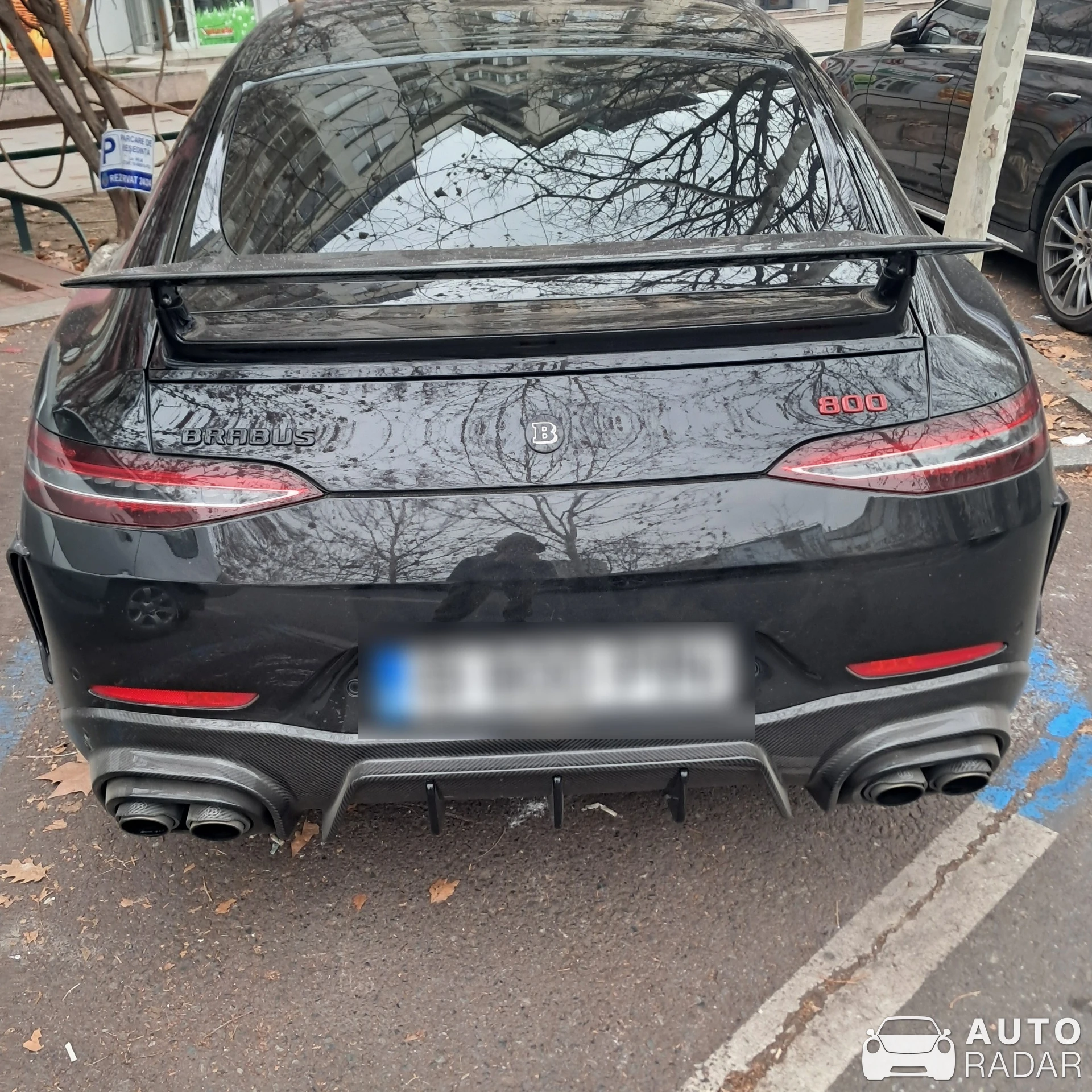 Mercedes-AMG Brabus GT B40S-800 X290 spotted in București