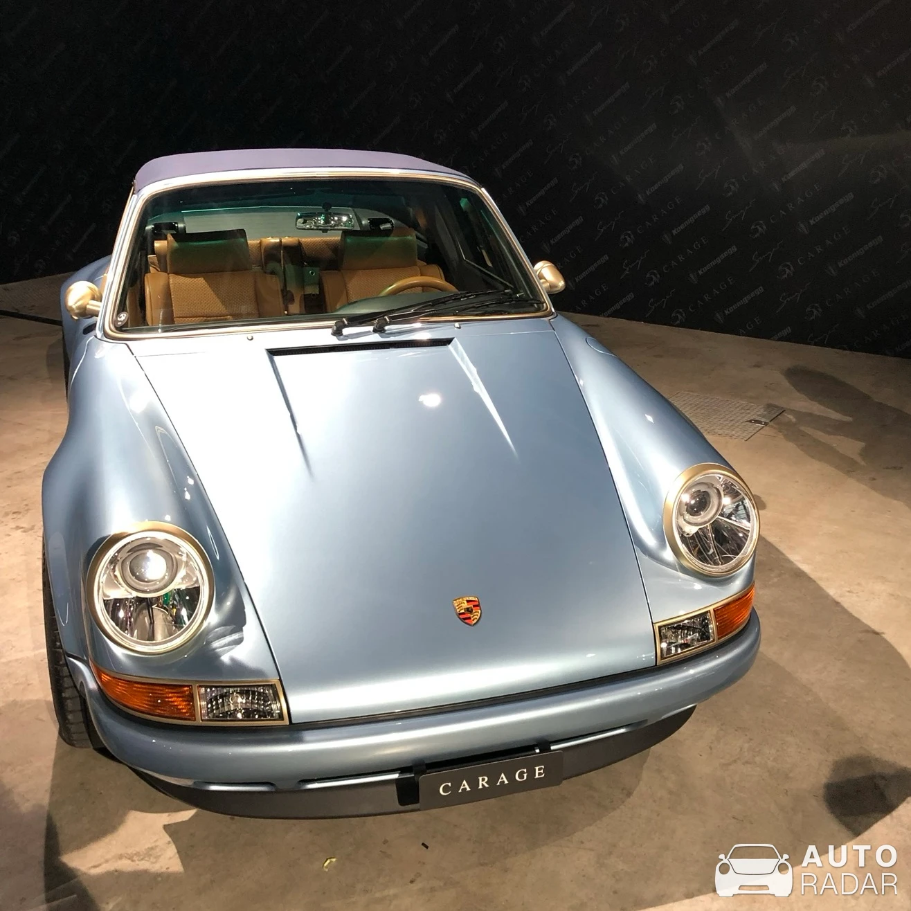Singer 911 Targa spotted in Zürich