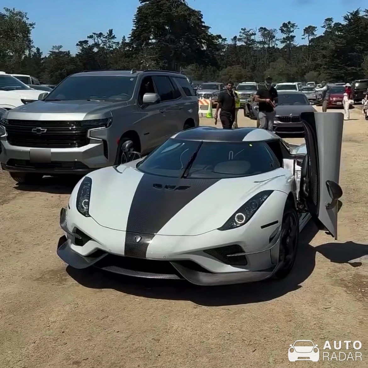 Koenigsegg Regera spotted in Bonduel