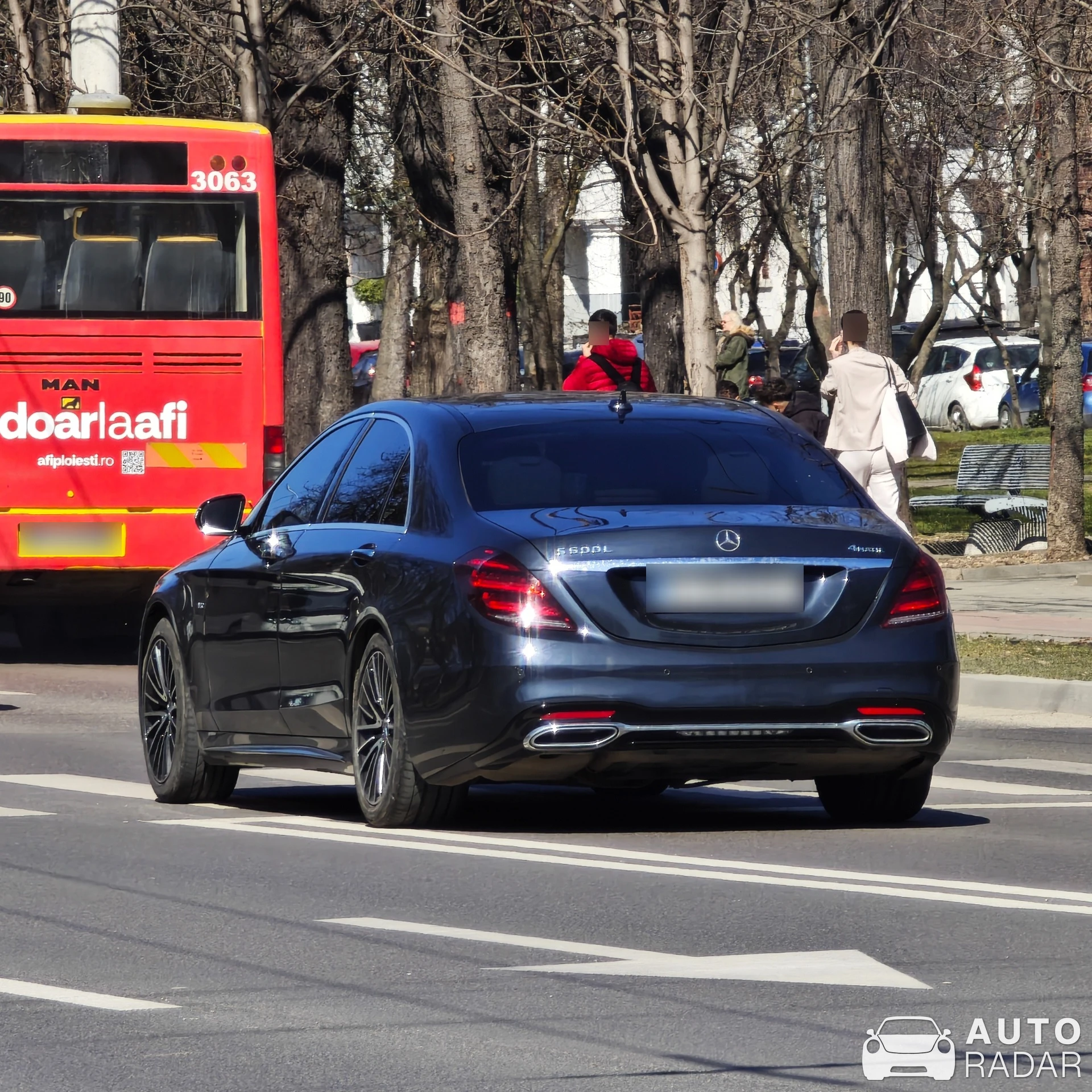 Mercedes-Benz S600 spotted in Ploiești