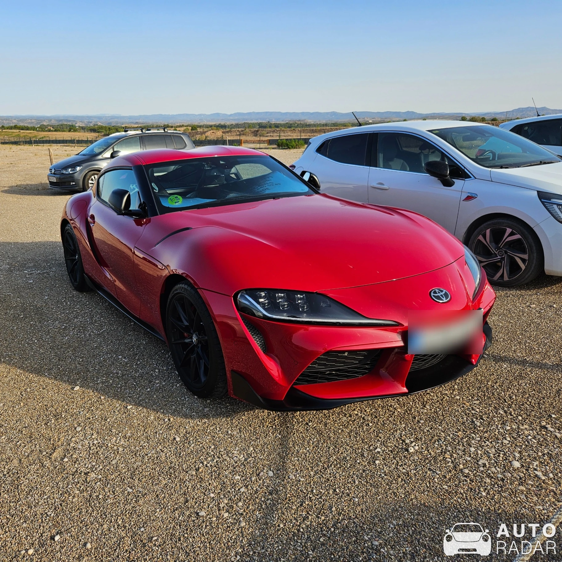 Toyota GR Supra A90 spotted in Teruel, Spain