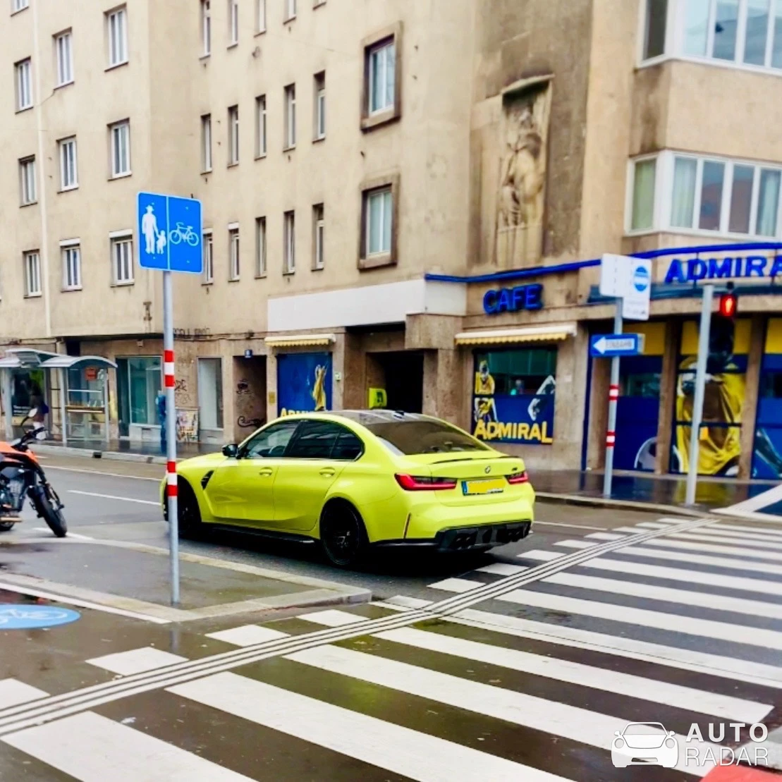 BMW M3 G80 Sedan Competition spotted in Wien, Austria