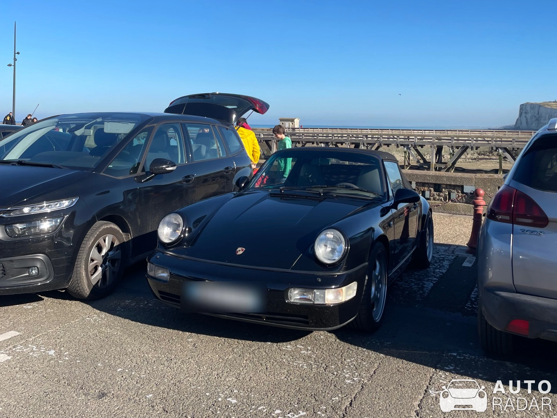Porsche 964 Carrera spotted in Le Tréport, France