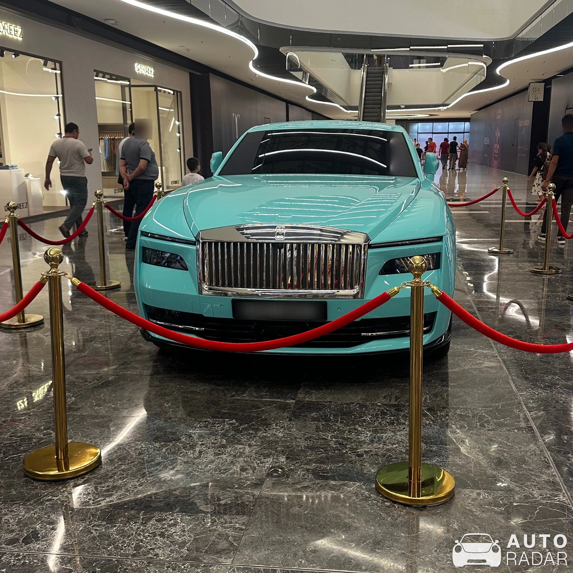 Rolls-Royce Spectre spotted in Тоshkent, Узбекистан