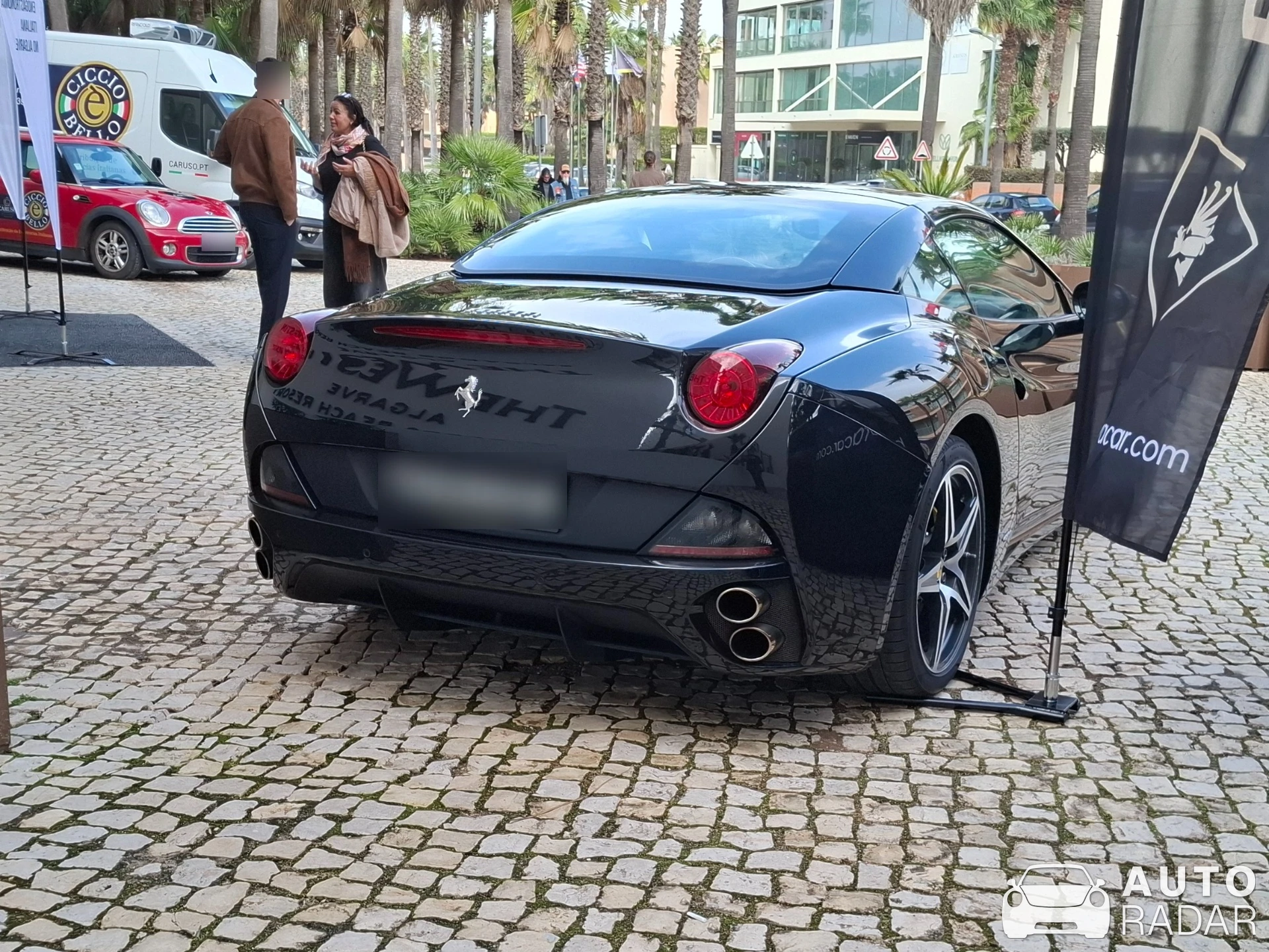 Ferrari California spotted in Guia