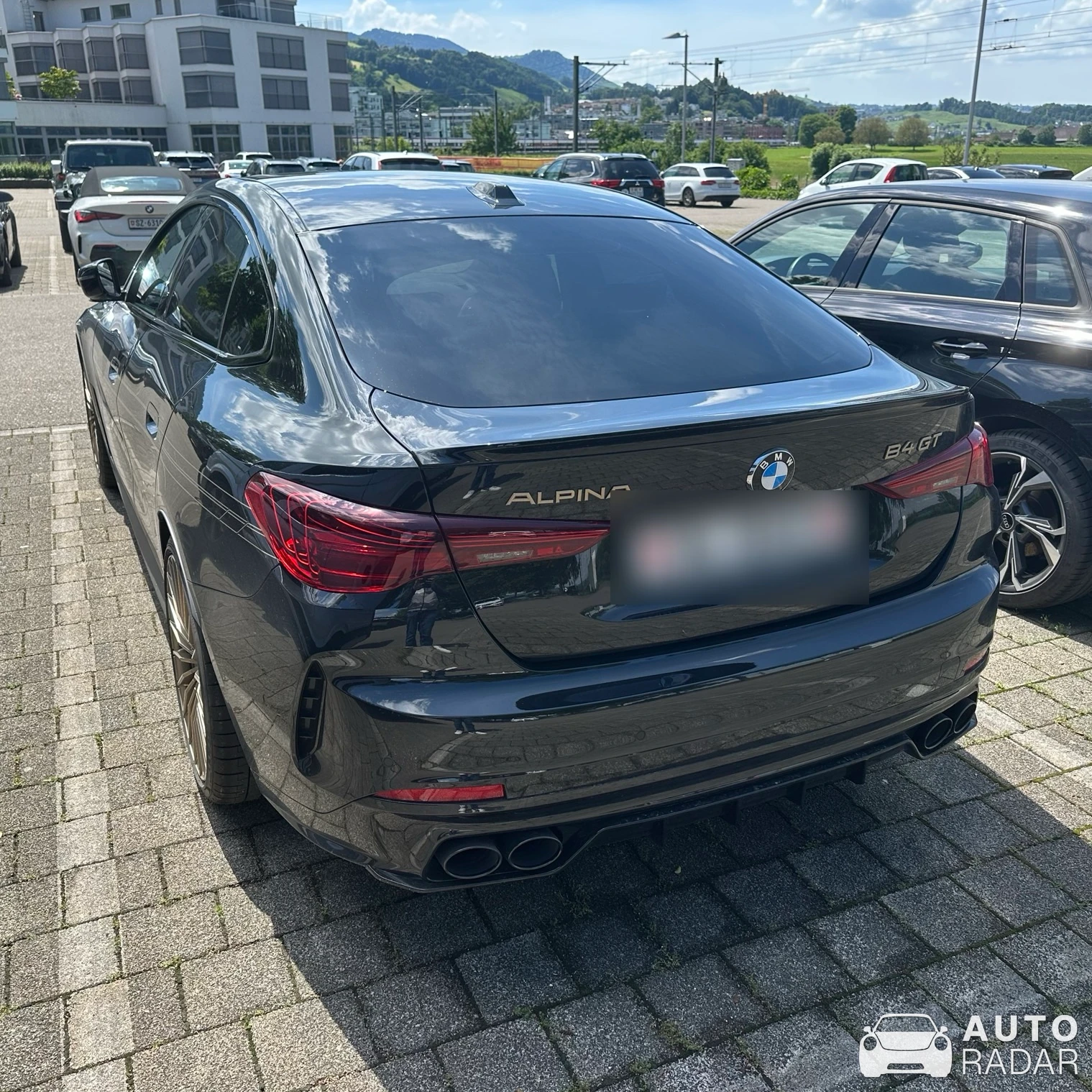 Alpina B4 GT spotted in Freienbach