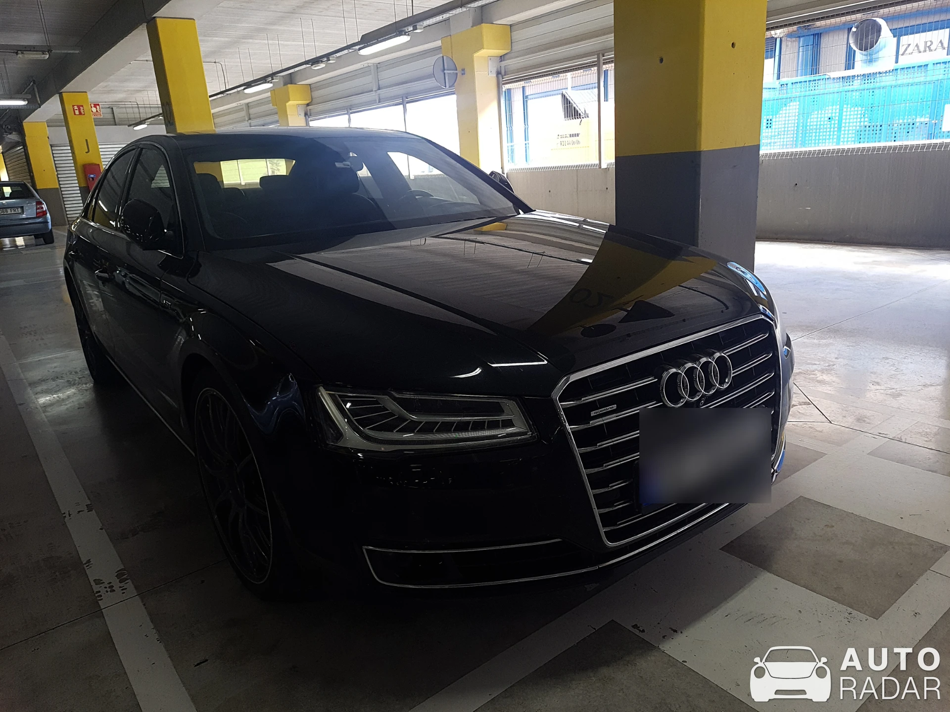 Audi A8L D4 spotted in Altea