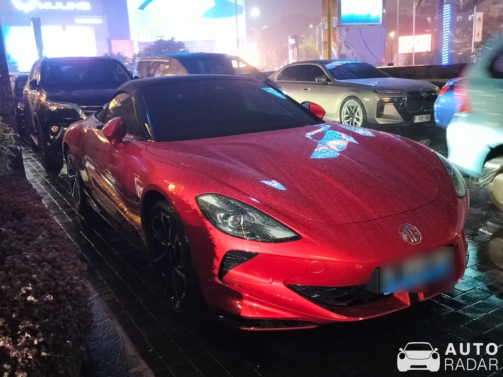 MG Cyberster spotted in Kota Jakarta Pusat, Indonesia