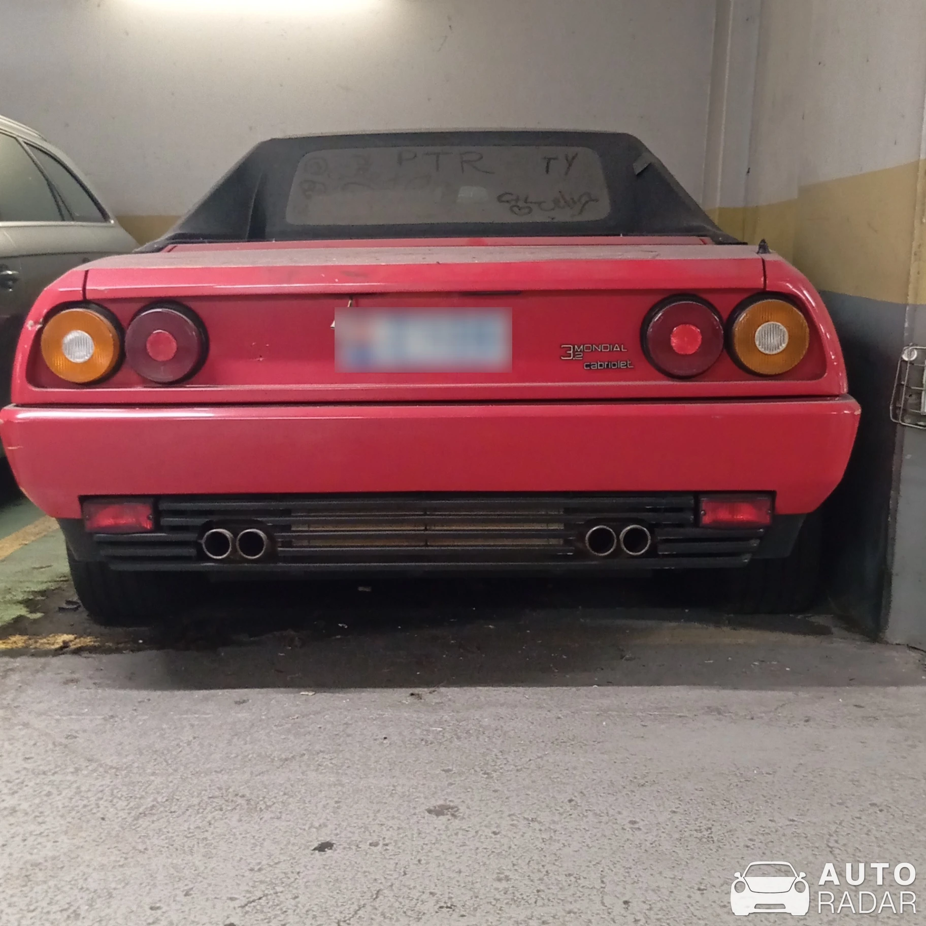 Ferrari Mondial 3.2 Cabriolet spotted in Monaco, Monaco