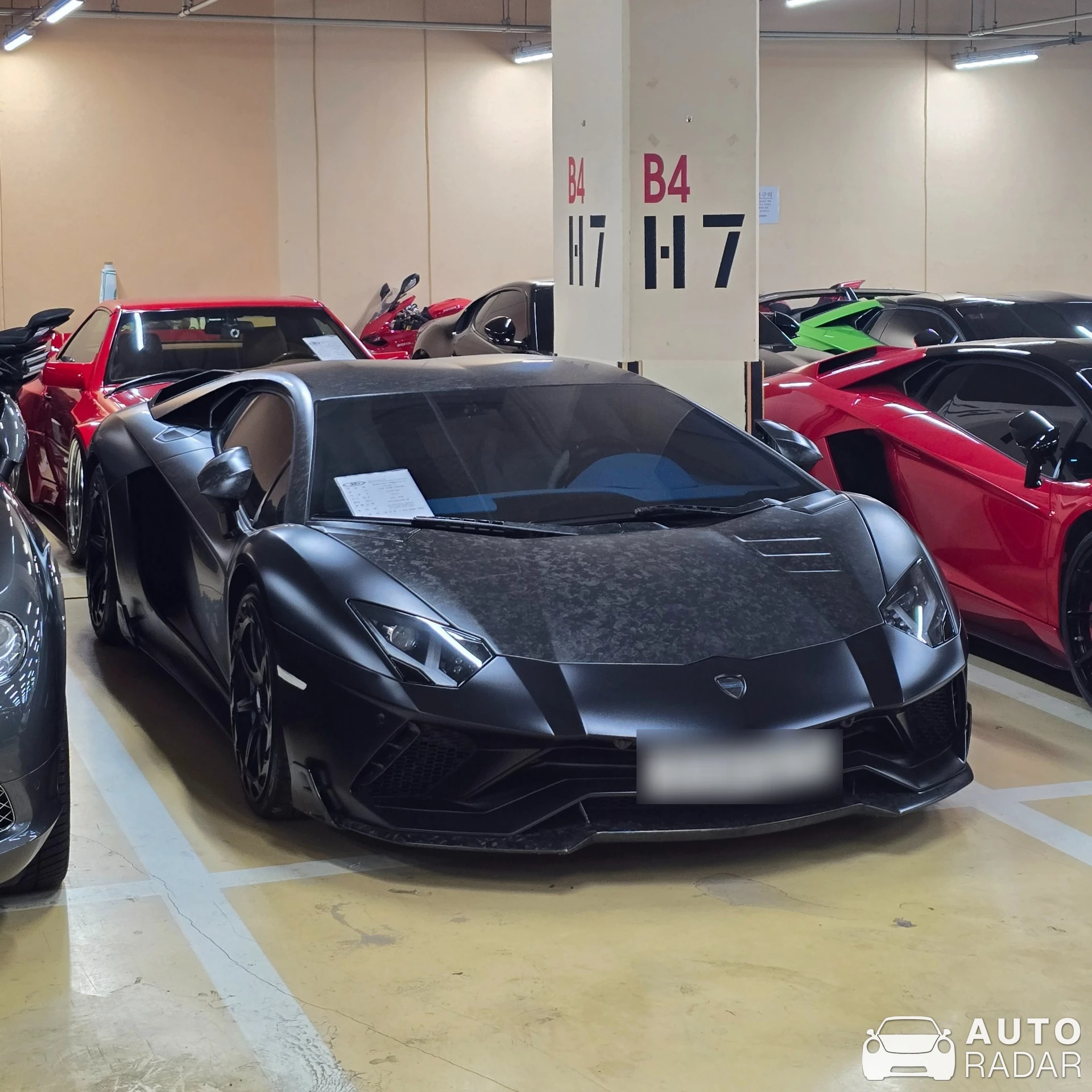 Lamborghini Aventador S LP740-4 Mansory spotted