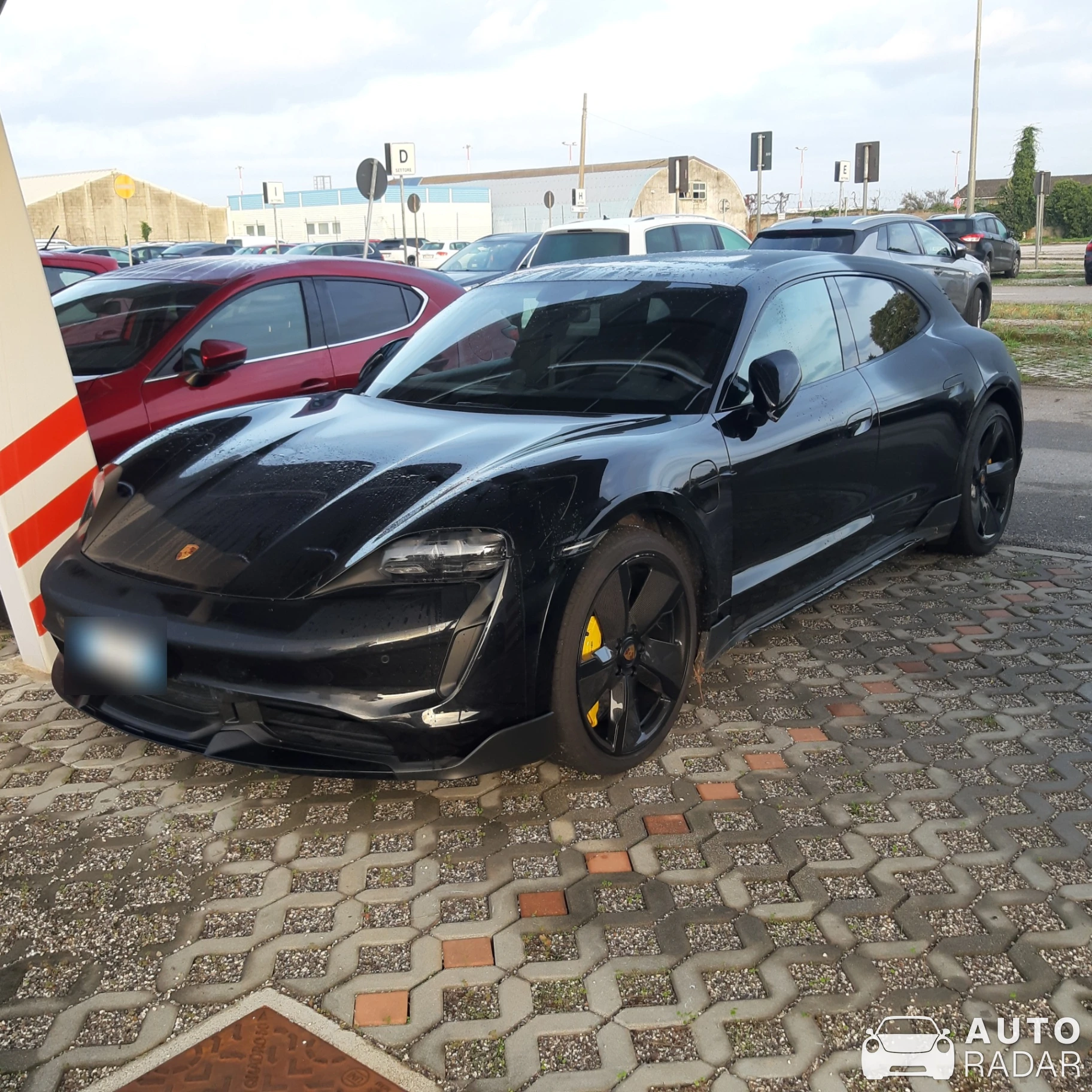 Porsche Taycan Turbo S spotted in Provincia di Gorizia, Italy