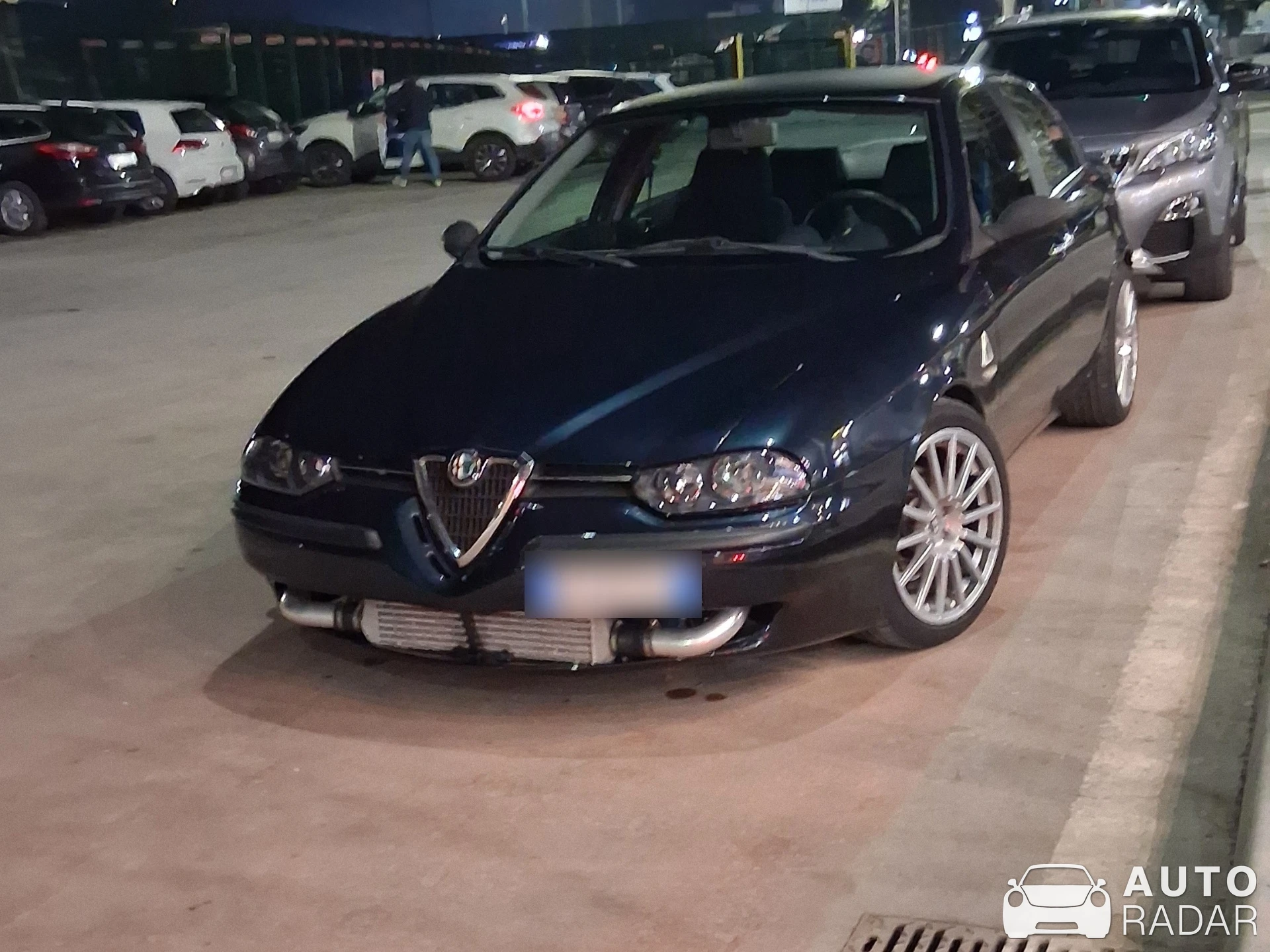 Alfa Romeo 156 GTA 3.7 V6 spotted in Chieti