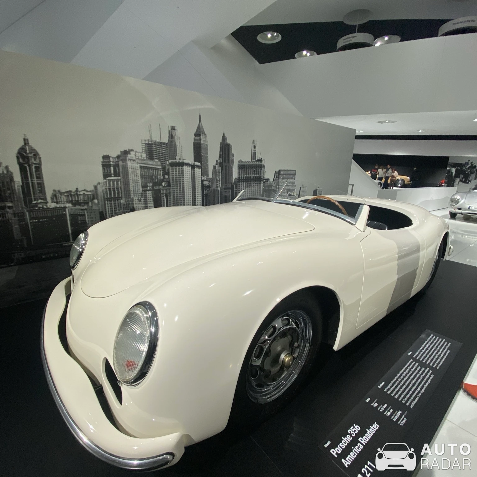 Porsche 356 America Roadster spotted in Stuttgart