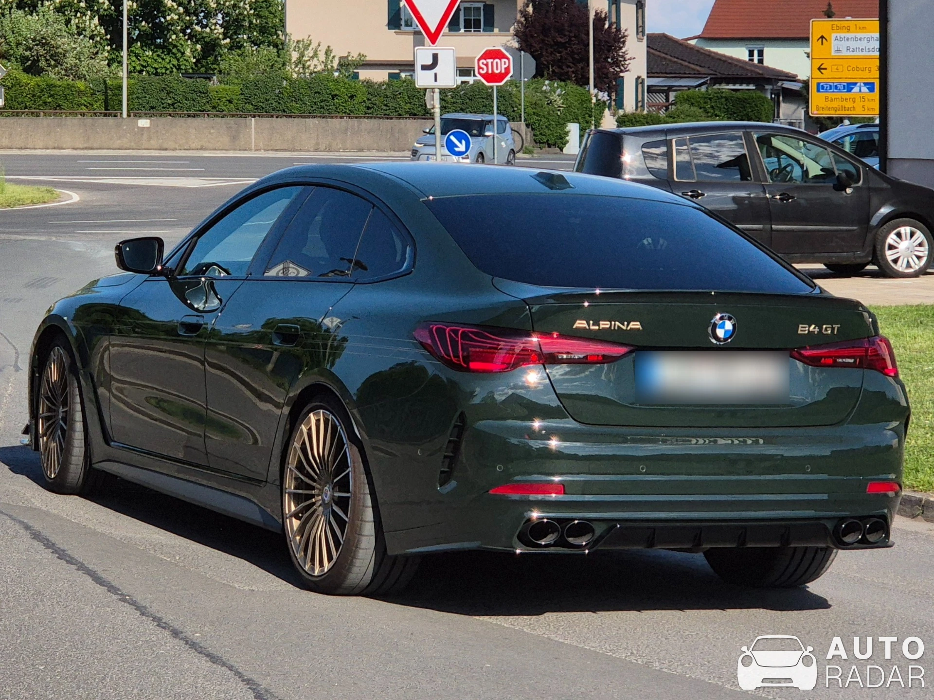 Alpina B4 GT spotted in Rattelsdorf