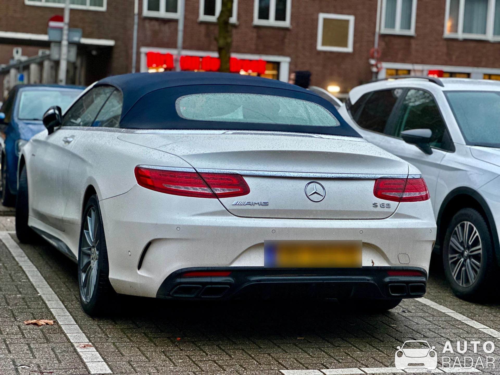 Mercedes-AMG S 63 Convertible A217 2018 spotted in Rotterdam